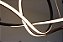 Lustre Led Pendente Design Ambiente Moderno Fita 48w Marrom - Imagem 4