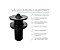 VÁLVULA PARA LAVATÓRIO 7/8 FLVX BLACK INOX TAMPA SILICONE - Imagem 5