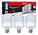 Lâmpada Led Bulbo 20w E27 6500k Branco Frio Avant kit 3 PC - Imagem 4