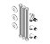 Kit Instalação Aquecedor Gás Flex Aço Inox Completo Censi - Imagem 8