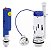 Kit Caixa Acoplada Reparo Completo Master Dual Flush Censi - Imagem 6