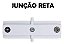 Trilho eletrificado Branco 1 mt 3 spot 7w 3000k Br Quente - Imagem 9