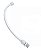 Engate Flexível PVC Branco 60cm 1/2 Reforçado Plasbohn - Imagem 4