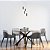 Luminária Pendente Led Vanna 3w 3000k Preto 110/220 Nordecor - Imagem 5