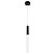 Luminária Pendente Led Vanna 3w 3000k Preto 110/220 Nordecor - Imagem 1
