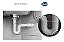 Sifão Universal Multiuso Sanfonado ajustável 66cm BR Blukit - Imagem 9