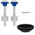 Kit Caixa Acoplada Completo Reparo Saída Convencional Blukit - Imagem 5