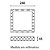 Painel Plafon Led Pontilhado Quadrado 18w Luz Ajustável - Imagem 3