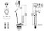 Kit Caixa Acoplada Completo Reparo Saida Convencional Censi - Imagem 4
