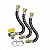 Kit Instalação Aquecedor Gás 1/2 Flexível Inox Completo Roco - Imagem 1