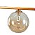 Luminaria Pendente Modular Jabuticaba G9 Dourado c\ Ambar - Imagem 5