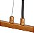 Luminaria Pendente Modular Jabuticaba G9 Dourado c\ Ambar - Imagem 7