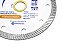 Disco de Corte Porcelanato Diamantado Turbo 110 mm x 20mm - Imagem 3