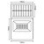 Refletor LED Solar 50w play Alumínio Bivolt IP65 6500K PT - Imagem 4