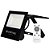 Refletor LED Solar 50w play Alumínio Bivolt IP65 6500K PT - Imagem 3