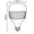 Lâmpada LED High Power E40/E27 100W 9000Lm Bivolt 6.500K - Imagem 3