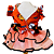 Vestido Halloween Laranja - Imagem 1