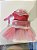 Vestido Peitoral Mouse Rosa Luxo - Imagem 6
