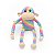ZIPPY PAWS SPENCER THE CRINKLE MONKEY -RAINBOW - Imagem 1