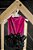 Vestido Veludo com Couro - Imagem 1