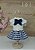 Vestido Jacquard  Pied Azul - Imagem 1