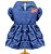 Vestido Jeans Cereja - Imagem 1