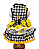 Vestido Girassol para pet - Imagem 1