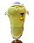 Camiseta Pet Fluflu Cherry Amarelo - Imagem 1