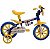 Bicicleta Infantil Aro 12 Cairu Shark Big Boy Nathor 1 Marcha Freio Tambor - Azul - Imagem 1