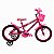 BIC ARO16 COM CESTA FEM. FADINHA CAIRU 319370 ROSA/PINK - Imagem 1