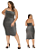 Vestido Feminino Midi Lurex Tubinho Shine Slim e Plus Size - Imagem 7