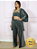 Conjunto Feminino Calça Top Cropped e Kimono Lurex Shine Slim e Plus Size - Imagem 1