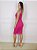 Vestido Feminino Canelado Midi Slim Plus Size Cavado Colado - Imagem 10