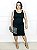 Vestido Feminino Canelado Midi Slim Plus Size Cavado Colado - Imagem 2