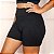 Shorts Plus Size Feminino Fitness Academia Malha Canelada Efeito Lipo Modelador - Imagem 3