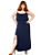 Vestido Feminino  Plus Size Longo Fenda e Babado (Disponível do G1 ao G4) - Imagem 5