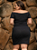 Vestido Feminino Canelado Ciganinha Dupla Fenda (Disponível ao P ao G4) - Imagem 7