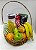 Cesta frutas e chocolates - Imagem 1