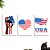 Kit Placa Decorativa I Love USA Decoração - 3 Unidade - Imagem 1