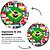 Relógio Decorativo com todas as Bandeiras Do Mundo - Brasil Inglaterra Espanha Alemanha Canada - Imagem 2