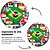 Relógio Decorativo Com Todas as Bandeiras Do Mundo - Brasil Inglaterra Espanha Alemanha Canada - Imagem 2