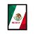 Quadro Decorativo Para Sala / Quarto Bandeira do México - Imagem 1