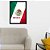 Quadro Decorativo Para Sala / Quarto Bandeira do México - Imagem 2