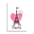 Kit Placa Decorativa Paris França Torre Eiffel - 3 Unidade - Imagem 2
