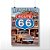 Placa da Rota 66 Decorativa - Placa Route 66 Retro - Imagem 3