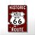 Placa da Rota 66 Decorativa - Placa Route 66 Retro - Imagem 9