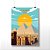 Placa Personalizada de Viagem do Egito Cairo Decoração - Imagem 1