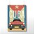 Placa Decorativa De Cuba Retro Decoração - Placa Cuba Vintage - Imagem 4