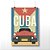 Placa Decorativa De Cuba Retro Decoração - Placa Cuba Vintage - Imagem 4