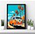 Quadro Decorativo Komb Retro Decoração - Imagem 3